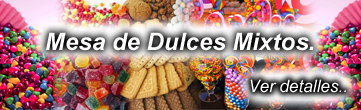 Mesa de dulces y salados